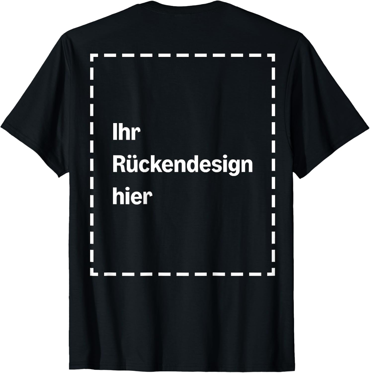 Personalised T-shirt with print on the front and back – Bild 2